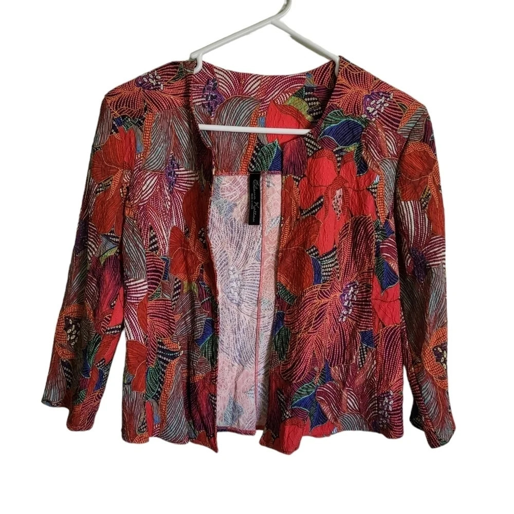 Elana Kattan floral blazer‎ jacket